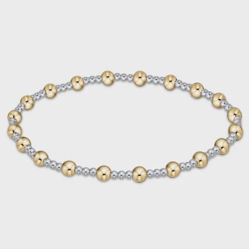 enewton Extends Classic Sincerity Pattern 5mm Bracelet Mixed metal