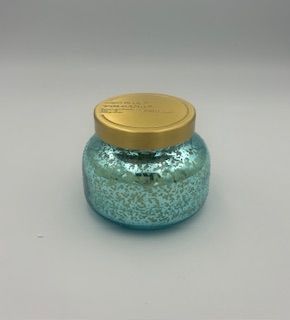 CAPRI BLUE Aqua Opaline Petite Candle Volcano