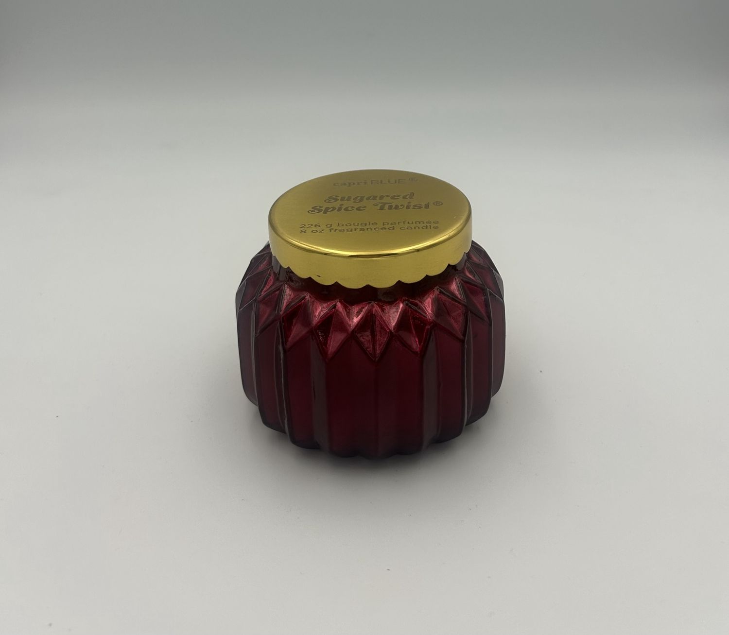 CAPRI BLUE Sugared Spice Twist Royal Gem Petite Candle