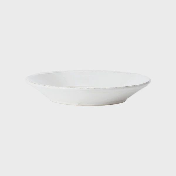 Vietri Lastra White Pasta Bowl