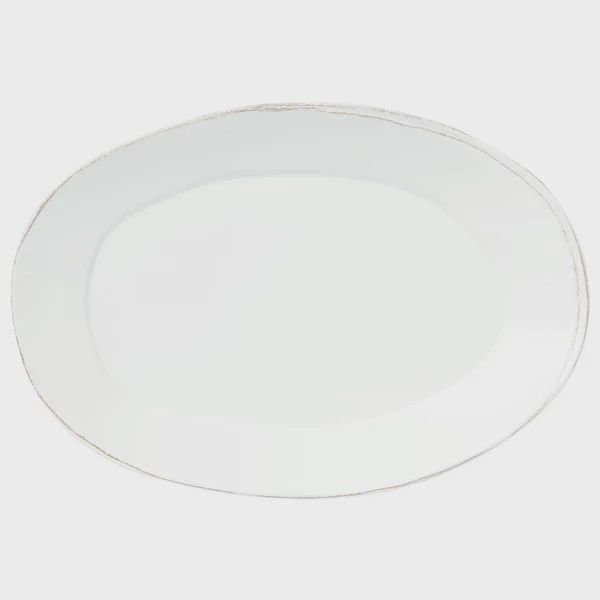 Vietri Melamine Lastra Oval Platter