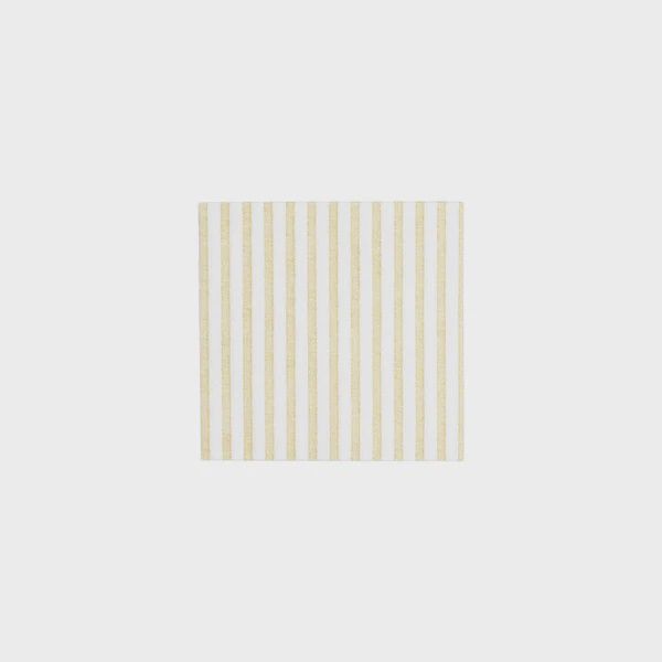 Vietri Papersoft Napkins Capri Cocktail Napkins (Pack of 20)- Linen