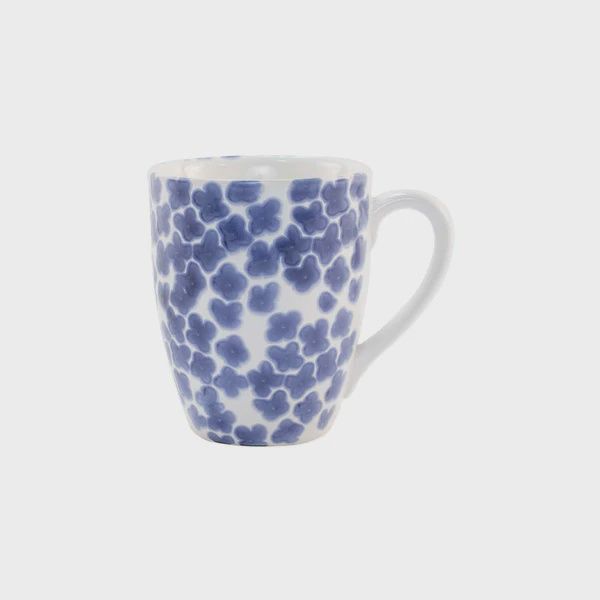 Vietri Santorini Flower Mug