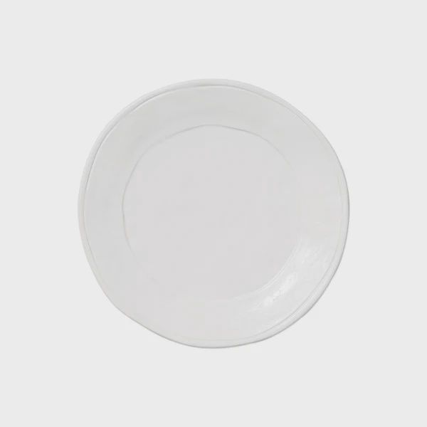 Vietri Fresh White Salad Plate