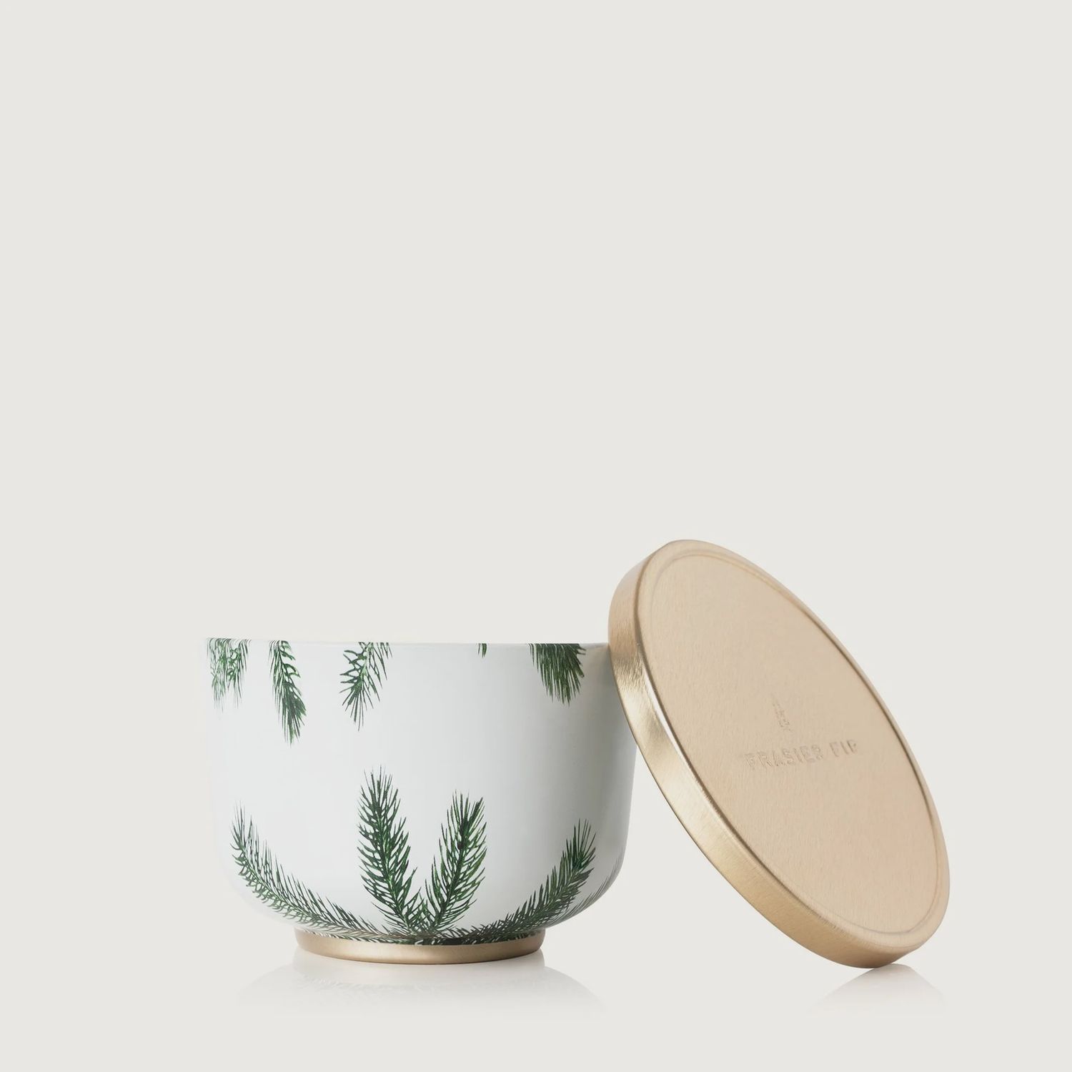 THYMES Frasier Fir Poured Candle Tin (Gold Tin)