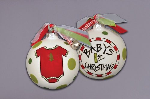 MAGNOLIA LANE Baby&#39;s 1st Christmas Ornament