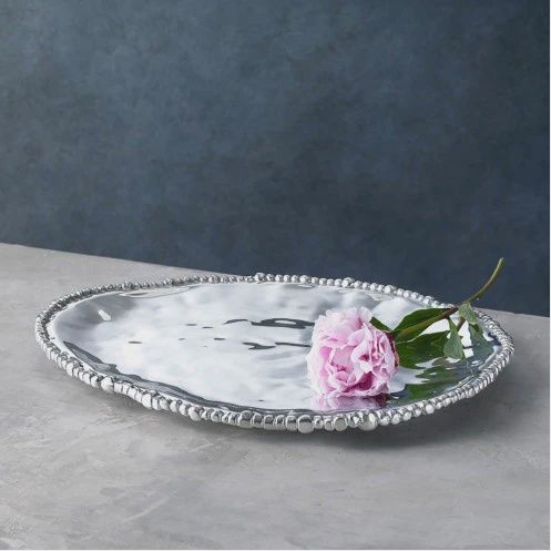 Beatriz Ball Organic Pearl Large Triangle Platter