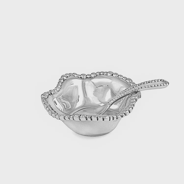 Beatriz Ball GIFTABLES Organic Pearl Petit Bowl with Spoon