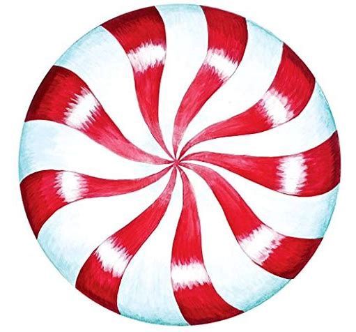 Hester &amp; Cook Die Cut Peppermint Placemat - 12 Sheets