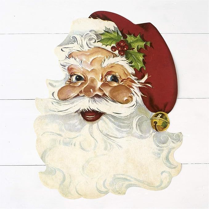 Hester &amp; Cook Die Cut Santa Placemat - 12 Sheets