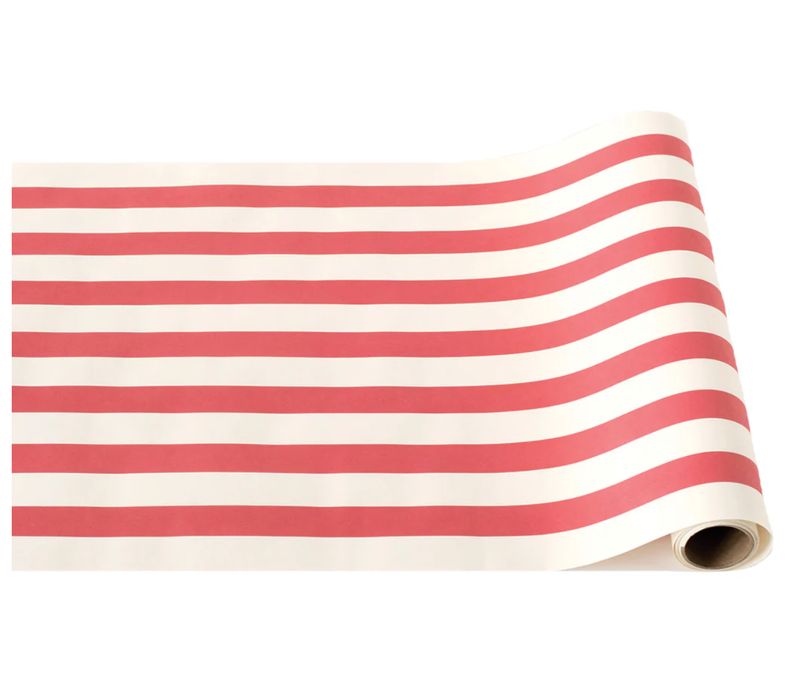 Hester &amp; Cook Red Classic Stripe Runner - 20&#39;&#39; x 25&#39;