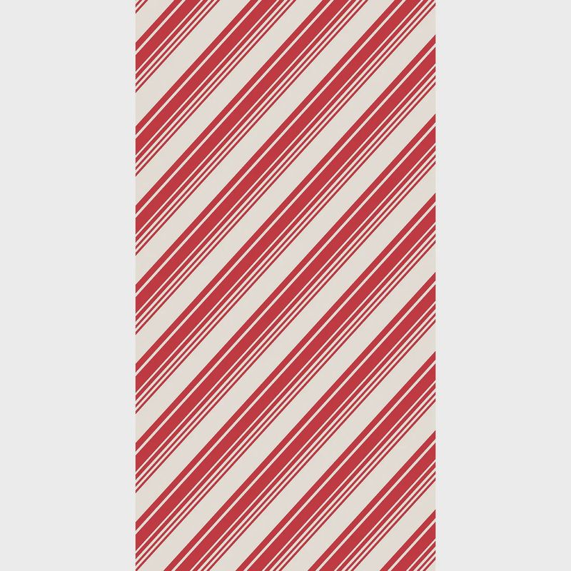 Hester &amp; Cook Peppermint Stripe Guest Napkin