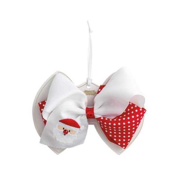 Christmas Embroidered Bows