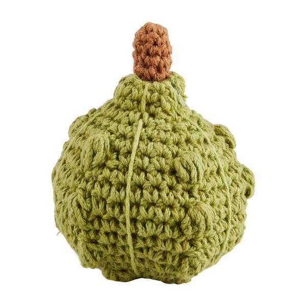 MIni Crochet Green Gourd
