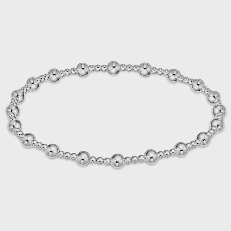 enewton Classic Sincerity Pattern 4mm Bead Bracelet Sterling Silver