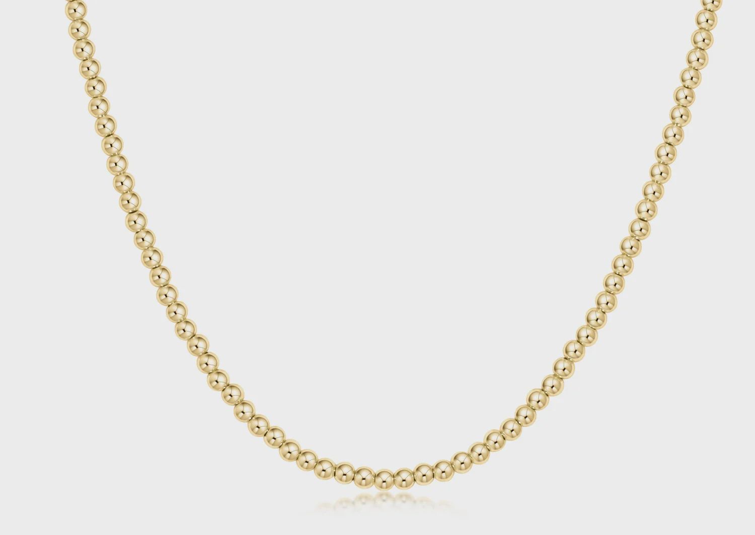 enewton Classic Gold 17&quot; Choker 2mm Gold Bead