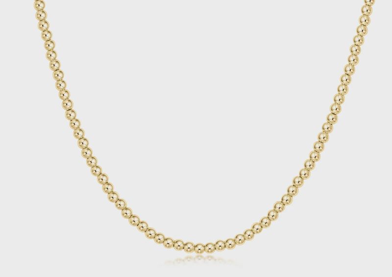 enewton Classic Gold 17&quot; Choker 2mm Gold Bead