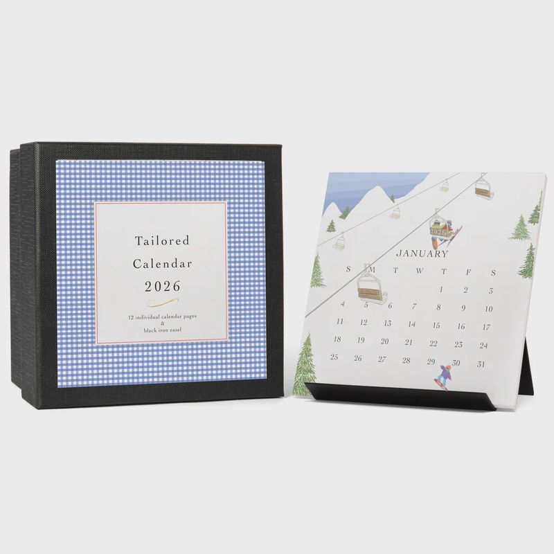 Karen Adams Design 2026 Tailored Desk Calendar