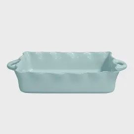 Costa Nova Large Rectangle Ruffled Baker Robin