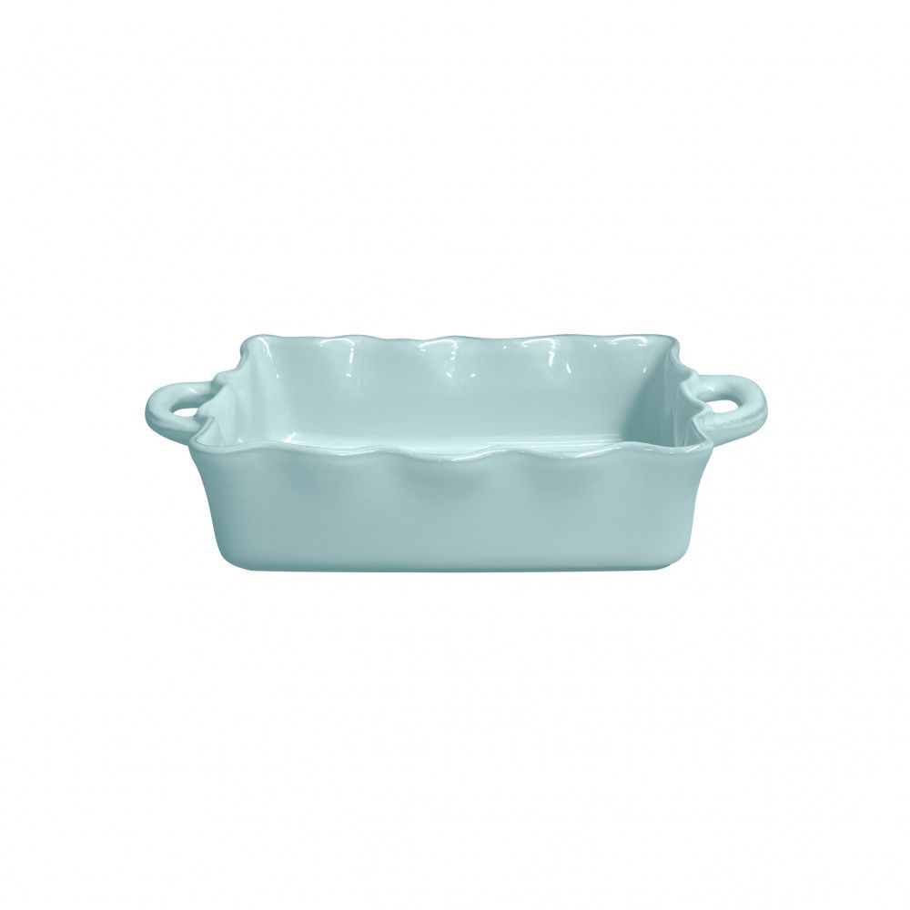 Costa Nova Medium Rectangle Ruffled Baker Robin