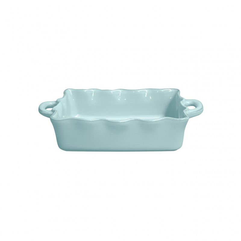 Costa Nova Medium Rectangle Ruffled Baker Robin