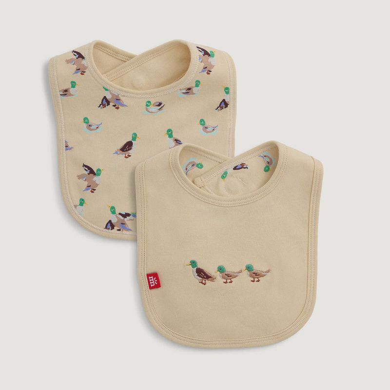 Magnetic Me Quack Me Up Organic Cotton Bib