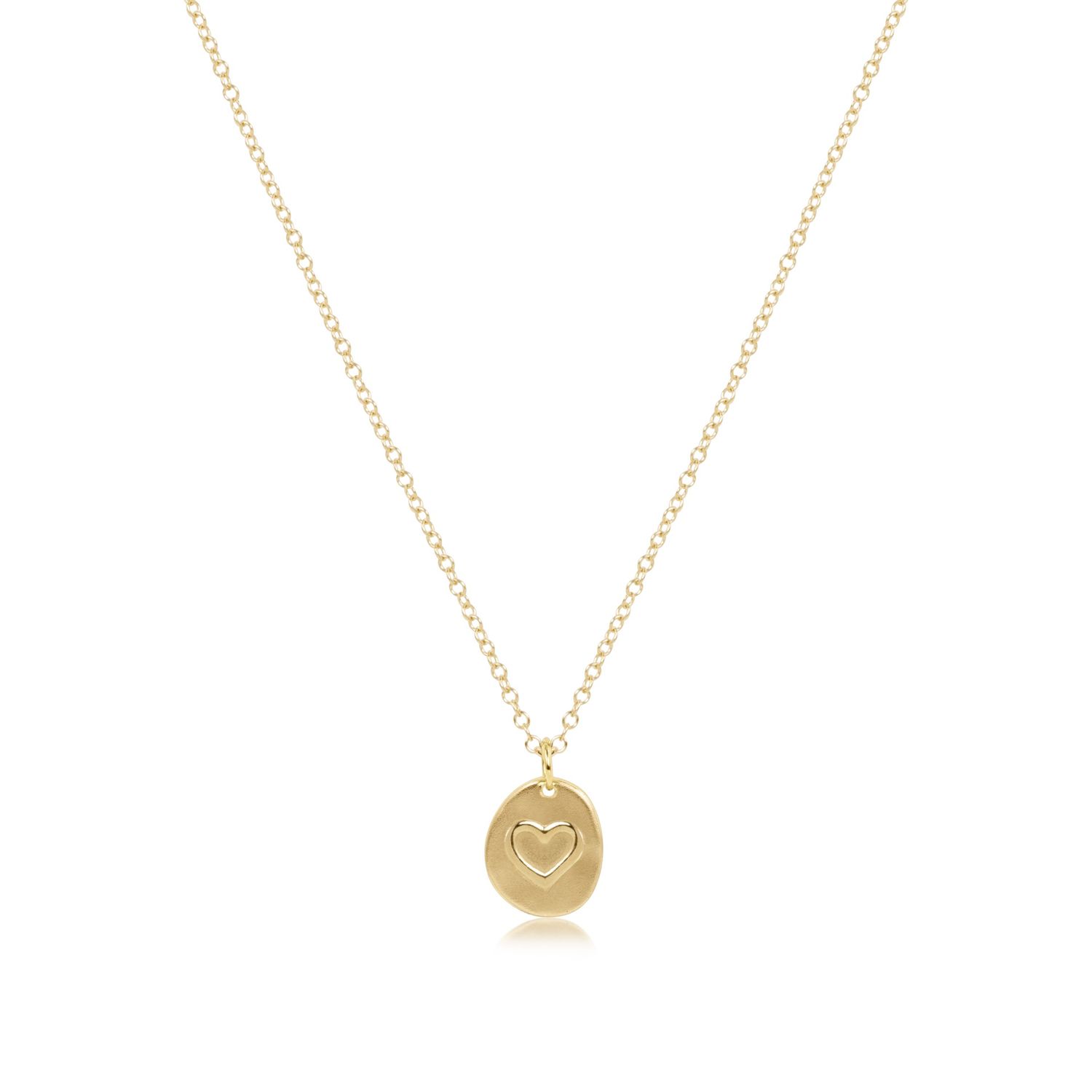 enewton 16&quot; Necklace Gold - Inspire Love Small Gold Charm