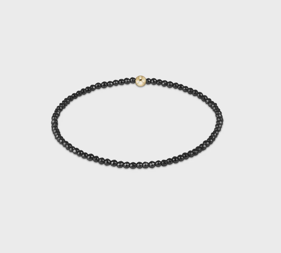 enewton Faceted Hematite 2mm Bead Bracelet