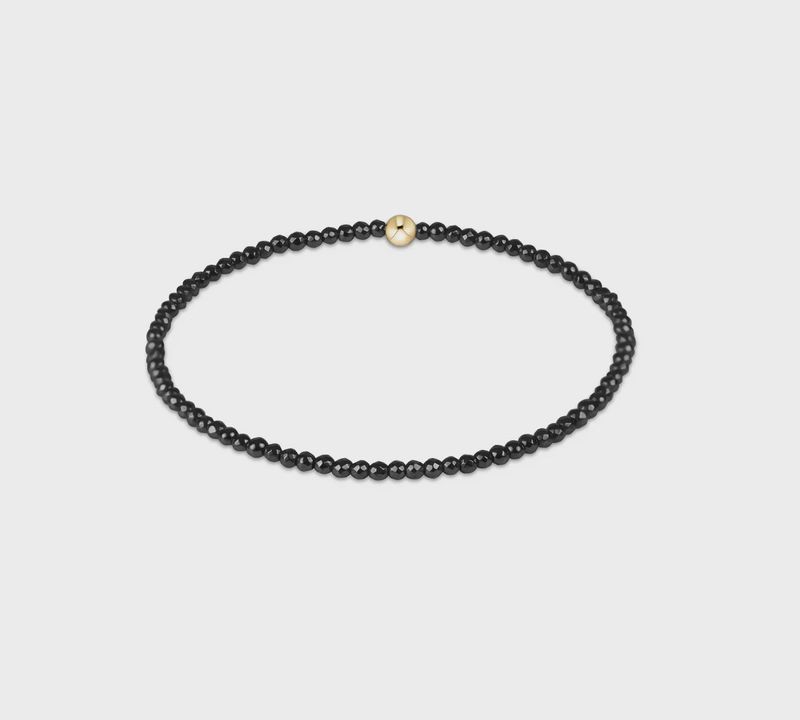 enewton Faceted Hematite 2mm Bead Bracelet