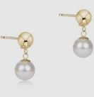 enewton Classic 8mm Ball Drop Stud - Pearl