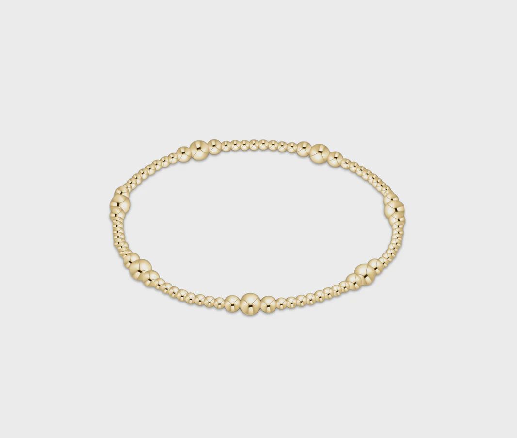 enewton Purpose Gold 4mm Bead Bracelet
