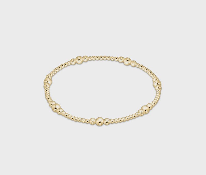 enewton Purpose Gold 4mm Bead Bracelet