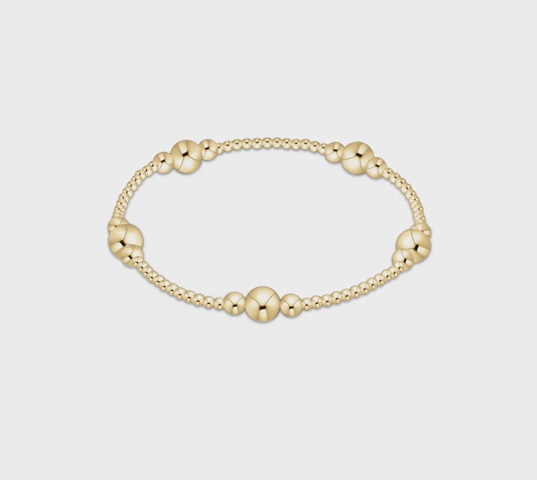 enewton Purpose Gold 6mm Bead Bracelet