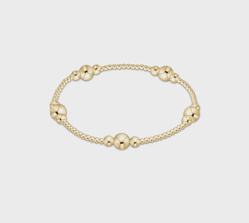 enewton Purpose Gold 6mm Bead Bracelet