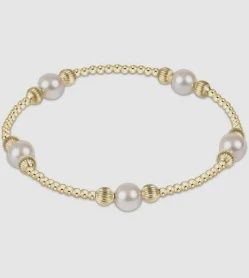 enewton Purpose Pearl 6mm Bead Bracelet - Dignity