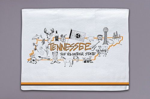 MAGNOLIA LANE TN State Towel
