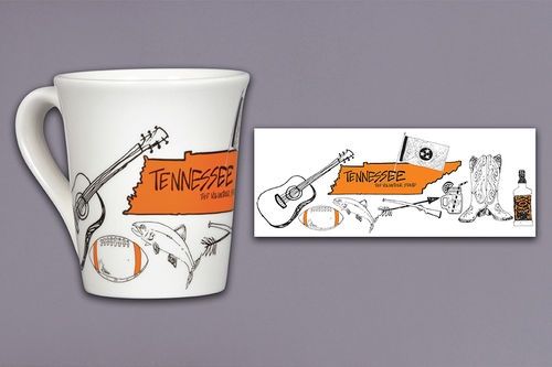 MAGNOLIA LANE TN State Mug