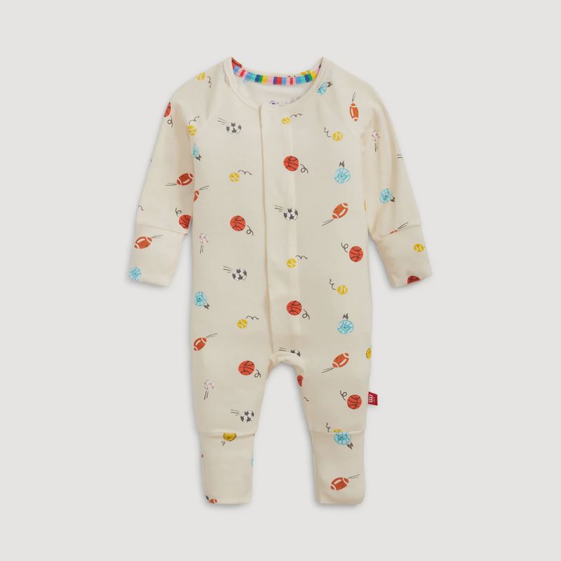 Magnetic Me Little Baller Modal Convertible Coverall