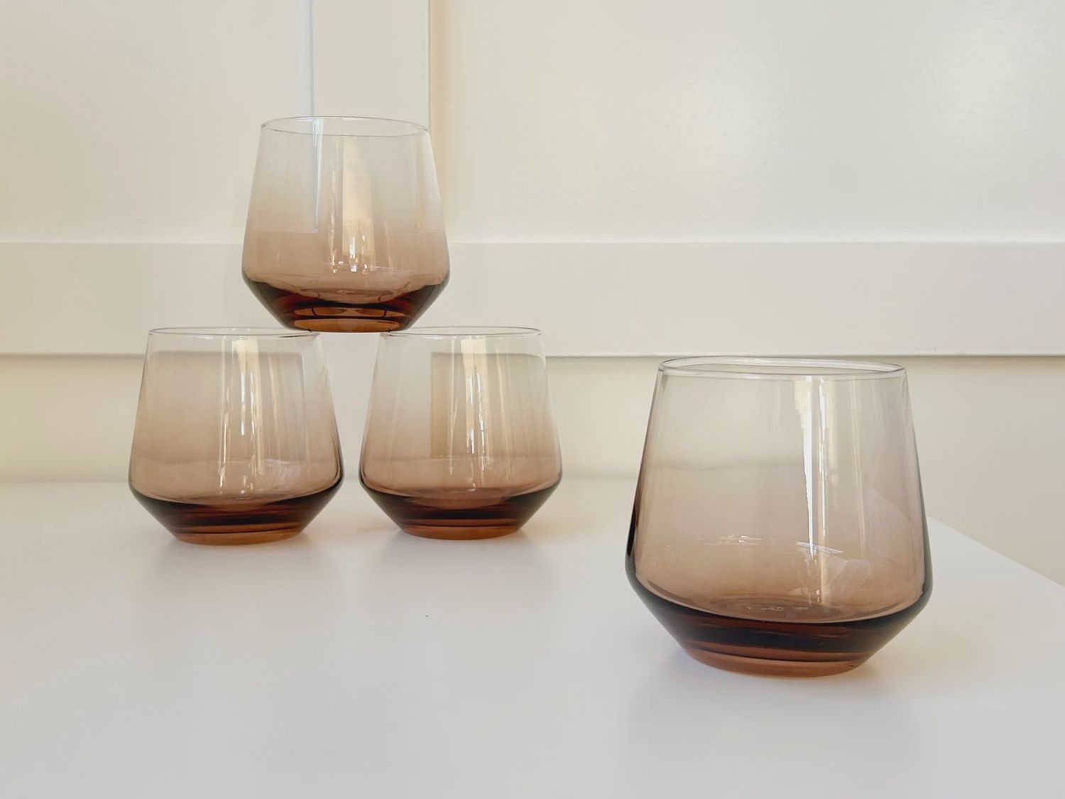 Byrdeen Wood Cocktail Glass (Set of 4)