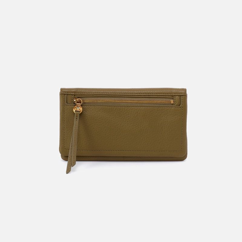 HOBO Lumen Continental Wallet (Sunlit Sage)