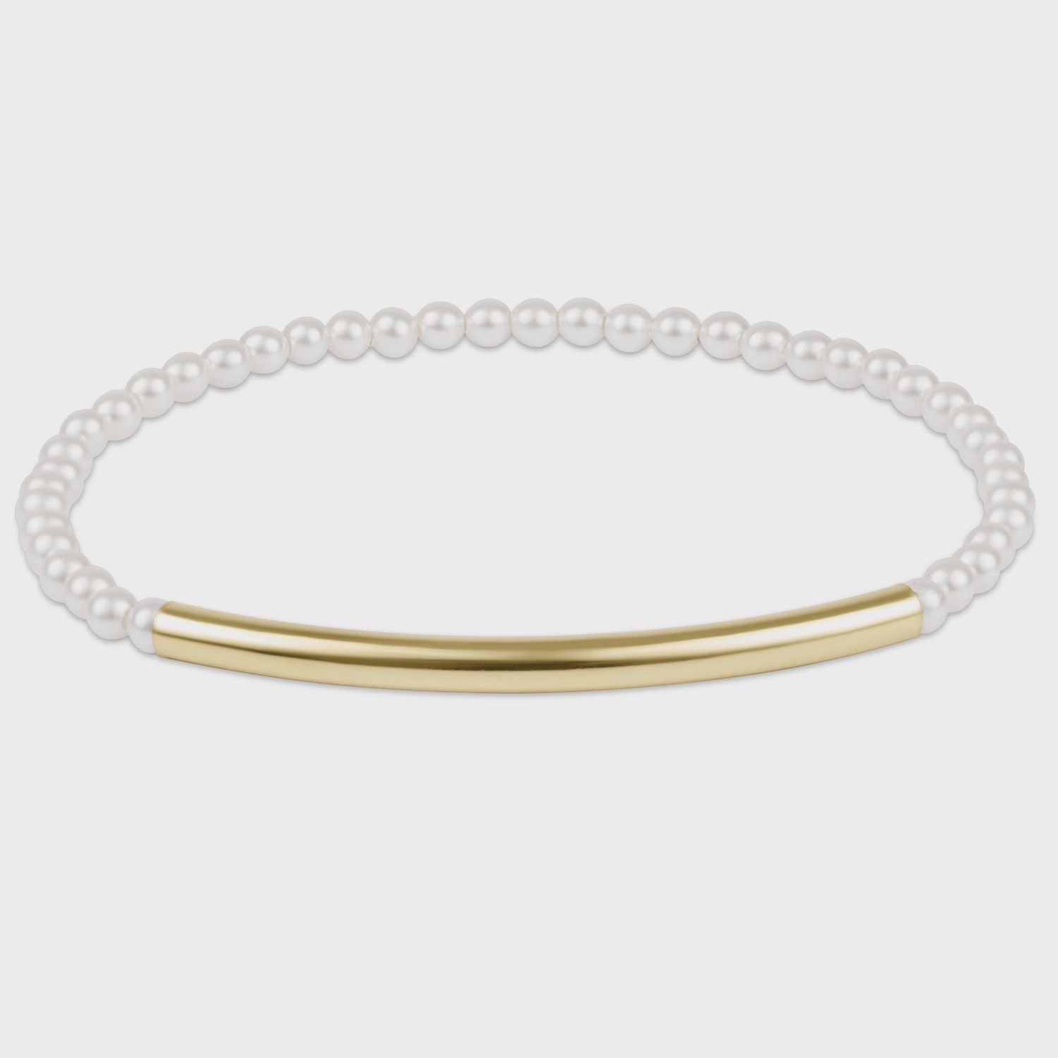 enewton Bliss Bar Smooth Pearl 3mm Bracelet