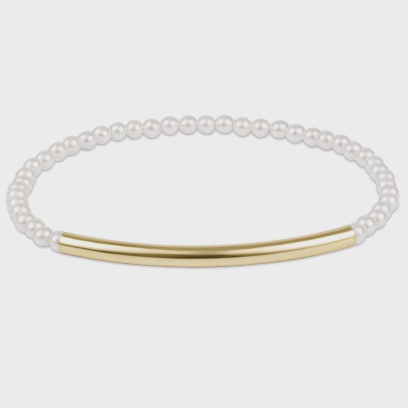 enewton Bliss Bar Smooth Pearl 3mm Bracelet