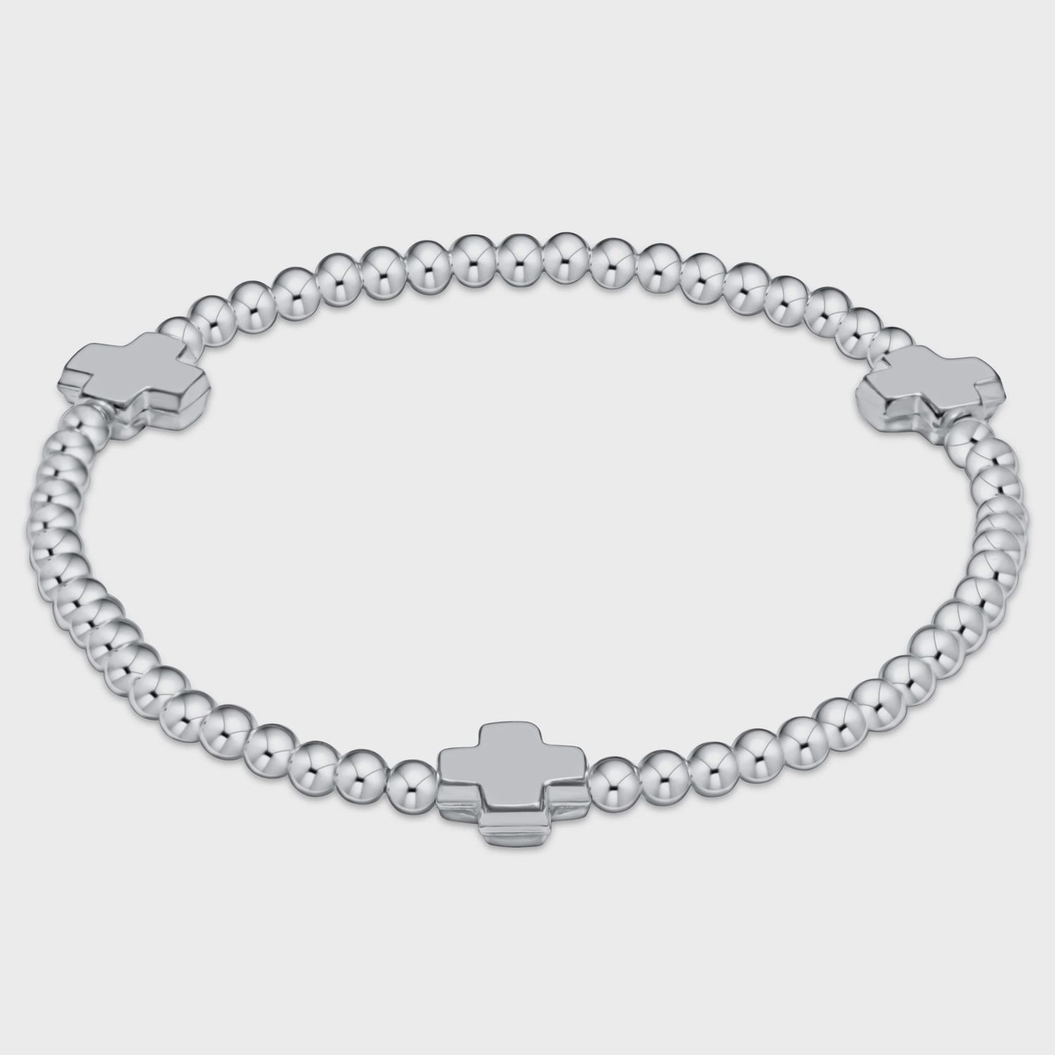 enewton Signature Cross 3mm Sterling Bracelet - Sterling