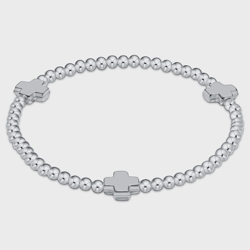 enewton Signature Cross 3mm Sterling Bracelet - Sterling