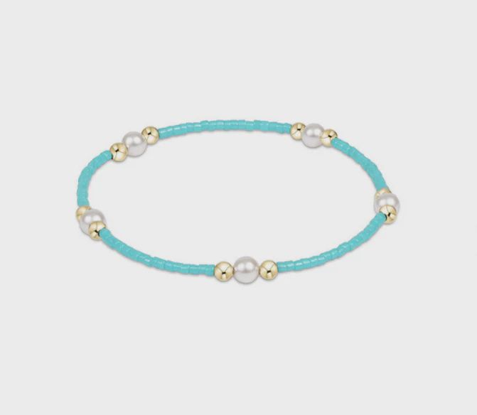 enewton Hope Purpose Pearl Bracelet - Turqoise