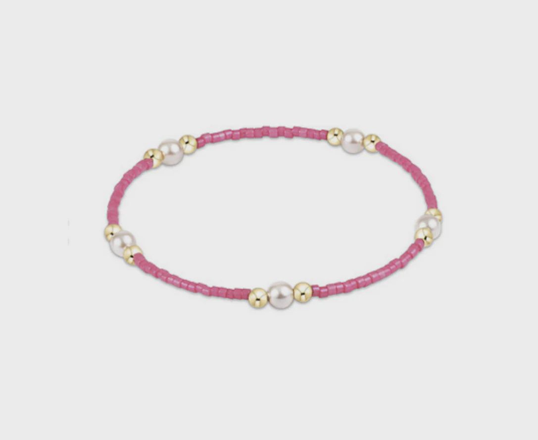 enewton Hope Purpose Pearl Bracelet - Bubblegum