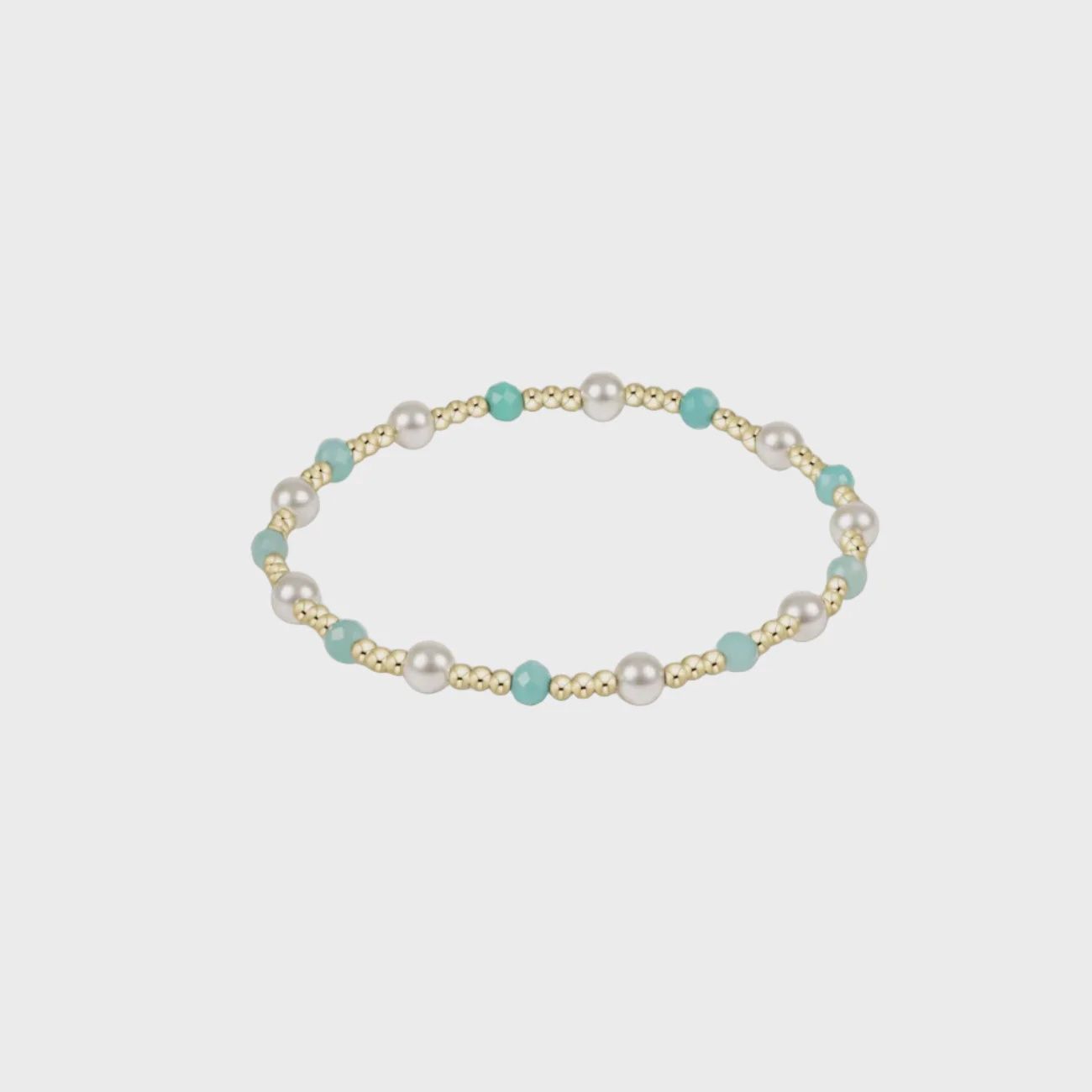 enewton Pearl Sincerity 4mm Gem Bracelet - Amazonite