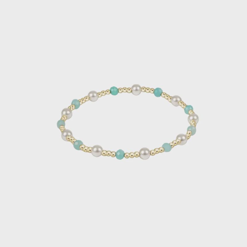 enewton Pearl Sincerity 4mm Gem Bracelet - Amazonite