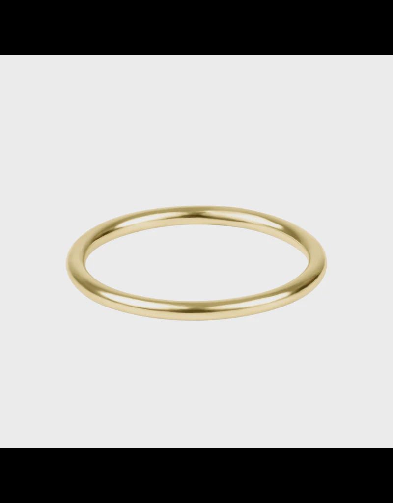 enewton Classic Gold Thin Band Ring, Size: 6