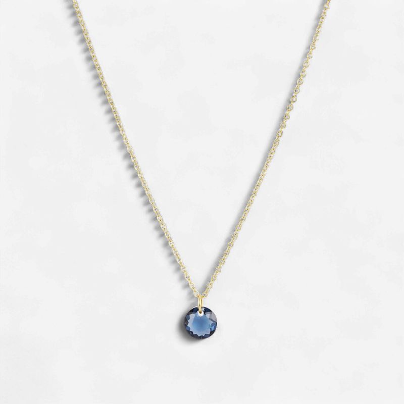 enewton 16" Necklace Gold - Reflection Small Charm - 09
